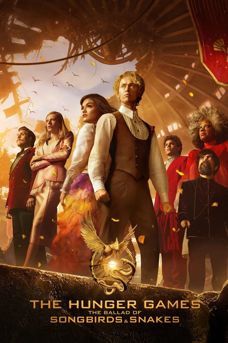 Australian theatrical poster for The Hunger Games: The Ballad of Songbirds & Snakes