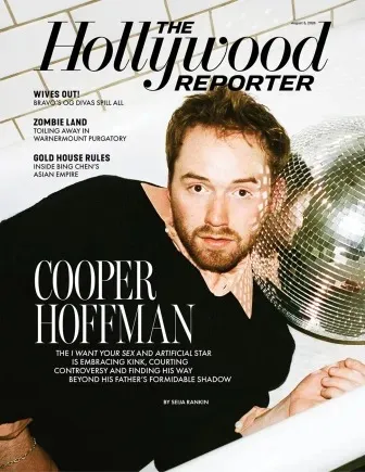 Cooper Hoffman on the cover of The Hollywood Reporter, 5 August 2026